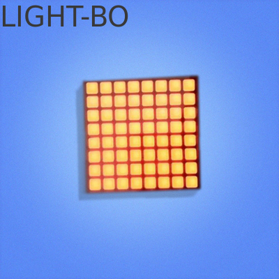 高可視な赤色共用カソードLEDディスプレイ 18ピン