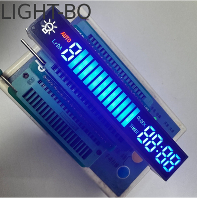 ブルー/レッド/ホワイト カスタムデザイン LED ディスプレイ モジュール 7 セグメント