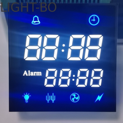 明るい白/青 カソード 双列 カスタム7セグメント LEDディスプレイ マイクロ波タイマー