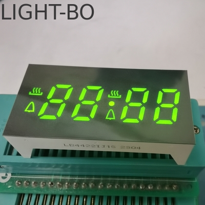良い価格 オーブンのタイマー制御のための黄緑色アノードカスタム7セグメントLEDディスプレイ オンライン
