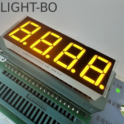良い価格 超明るいアンバー 4桁 14.2mm 7セグメント LEDディスプレイ 温度制御のための共通アンード オンライン