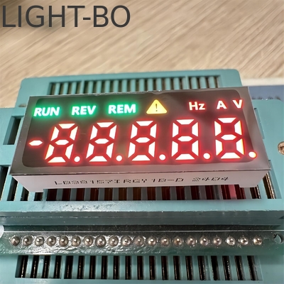 明るい赤/緑/アンバー 産業用制御用 5 桁の7 段の LED ディスプレイ