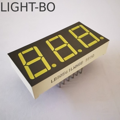 良い価格 一般的なカソードLEDディスプレイ 超明るい白灰色表面 7セグメント 3桁 14.2mm 温度コントローラ オンライン