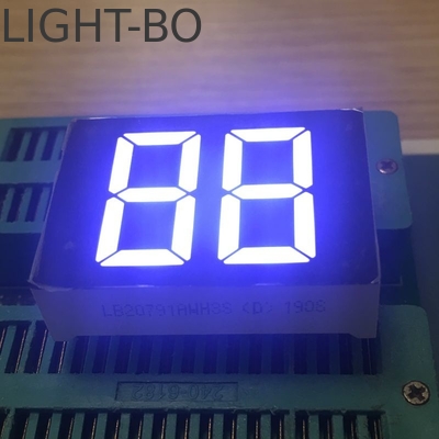 デジタルウォーターヒーター用の20mm 2桁7セグメント LEDディスプレイ 共通アンード白色