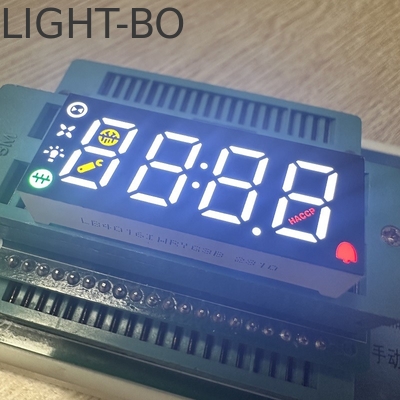 多色4桁7セグメントLEDディスプレイ 冷蔵庫制御パネルの共通アノード