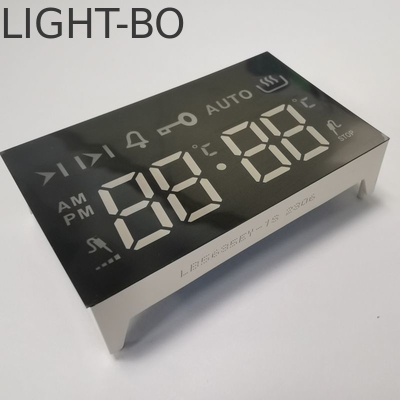 LEDディスプレイ 7セグメント 超明るいアンバー 4桁 4キーのタッチ用の共通アンード オーブン内蔵