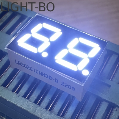 良い価格 超明るい白色 2桁 7mm 7セグメント LEDディスプレイ 家庭用家電用の共通カソード オンライン