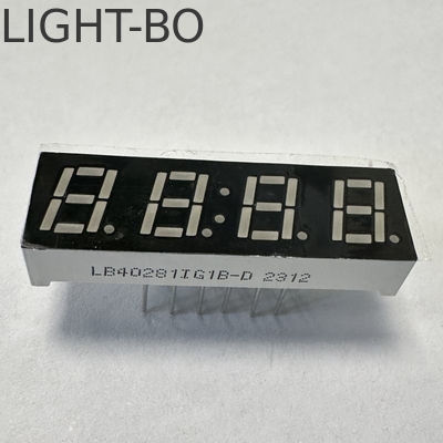 良い価格 LEDディスプレイ 7 セグメント 4 桁 温度と湿度のための純緑色共通カソード オンライン