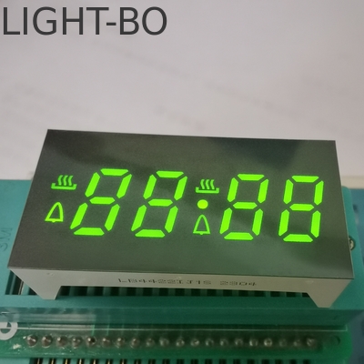 4桁の7セグメントLEDディスプレイ 超明るい緑色 ガス炊飯器の共通カソード