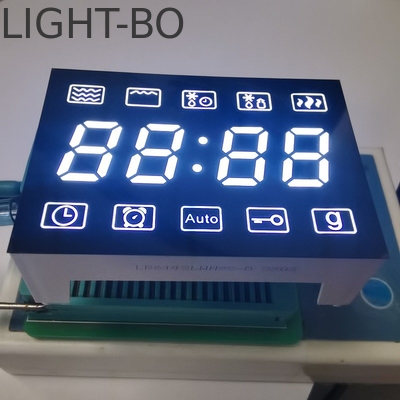 超明るい白色マイクロ波7セグメントLEDディスプレイ 4桁の共通カソード