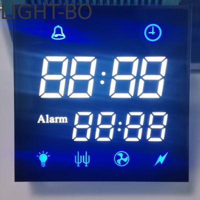 デジタルオーブンタイマー用のカスタム超白/青7セグメントLEDディスプレイ共通カソード