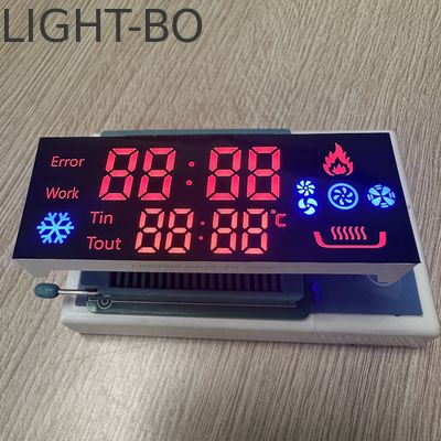 ガス調理器のコントローラ用の超赤/青7セグメントLEDディスプレイ