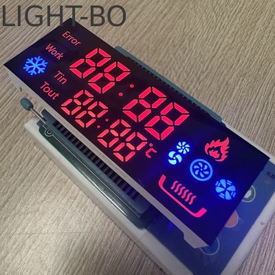 オーダーメイドの7セグメントLEDディスプレイ ガス調理器のコントローラーのための共通アンード超赤/青