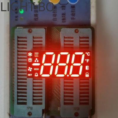 超明るい赤色,カスタム7セグメントLEDディスプレイ 冷蔵庫/冷凍庫制御用