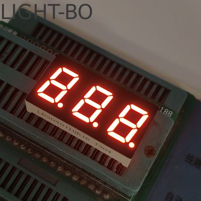 良い価格 カスタマイズされた超明るい赤7セグメントLEDディスプレイ 三桁の共通カソード オンライン