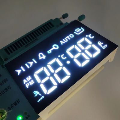 オーブンタイマー用の超明るい白色4桁7セグメントLEDディスプレイ
