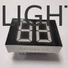 超明るい赤色 共通アノード 20mm 白色 2桁 7セグメント LED ディスプレイ