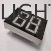LEDディスプレイ 共通アノード 超明るい 赤 20mm 白 2桁 7セグメント