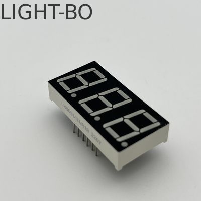 一般 カソード 超鮮やかな赤色 LED 表面ディスプレイ 7 セグメント 3 桁 14.2mm 温度コントローラ