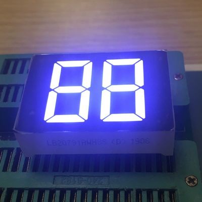 デジタル給湯器用共通陽極20mm 2桁7セグメント超高輝度白色LEDディスプレイ