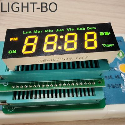 良い価格 計時器制御用の黄色/緑色 4桁7段 LEDディスプレイ オンライン