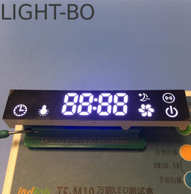 低コスト超白色7セグメントLEDディスプレイモジュール（キッチンフード/レンジフード用）