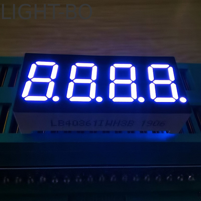 良い価格 超高輝度白色4桁0.36インチ7セグメントLEDディスプレイ、計器パネル用コモンアノード オンライン