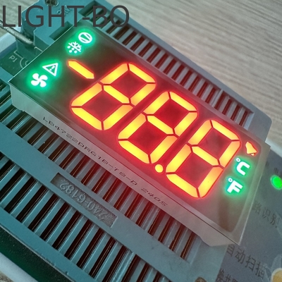 良い価格 Red/Pure Green LED Display 7 Segment 17mm common cathode for Digital Refrigeration Systems オンライン