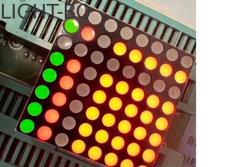 良い価格 LEDディスプレイ 安定した性能 バイカラー 赤/緑 3mm 8*8ドットマトリクス 動きのあるサイン用 オンライン