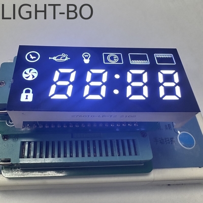良い価格 純白色7セグメントLEDディスプレイ 4桁のオーブンタイマー制御用共用カソード オンライン