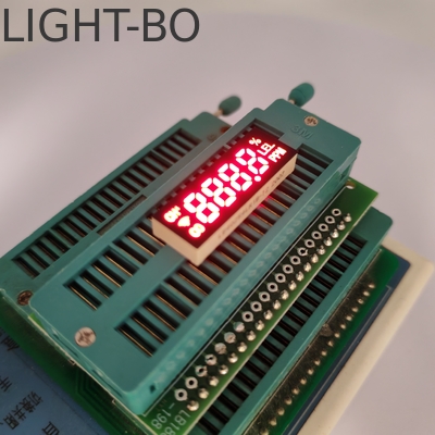 良い価格 Bright Red 4-Digit LED Clock Display for Easy-Read Time on Home Appliances オンライン