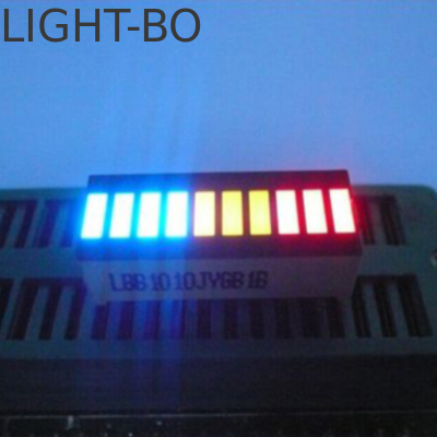 良い価格 25.4x10.1mm 多色10セグメントLEDディスプレイモジュール ライトバー オンライン
