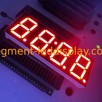 高可視性超赤色4桁のLED時計ディスプレイユニット