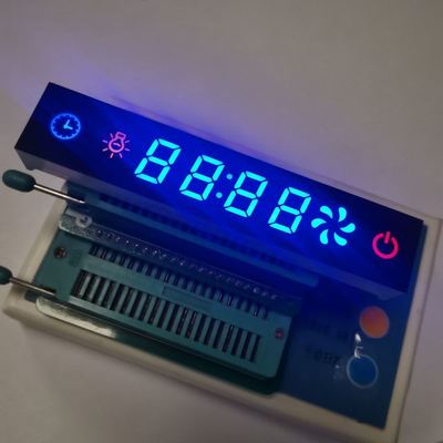 良い価格 Customized Blue/ Red/Yellow 7 Segment LED Display Module for Kitchen Hood Control オンライン
