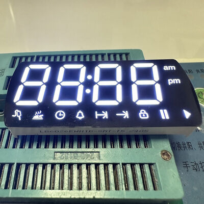 オーブン用にカスタマイズされた超高輝度 4 桁 LED ディスプレイ