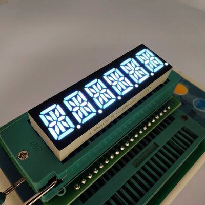 輝度と鮮明度に優れた14セグメントLEDディスプレイ