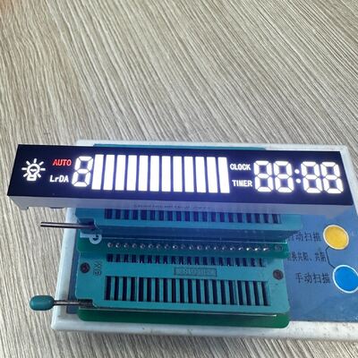良い価格 キッチンフード用 超高輝度 白色/赤色 コモンカソード 7セグメントLEDディスプレイ オンライン