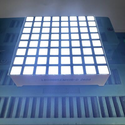 超明るい白 8*8 スクエアドットマトリックス LED ディスプレイ