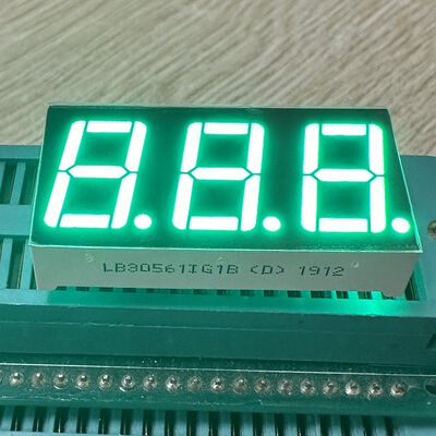 良い価格 一般的なカソードLEDディスプレイ 超明るい白灰色表面 7セグメント 3桁 14.2mm 温度コントローラ オンライン