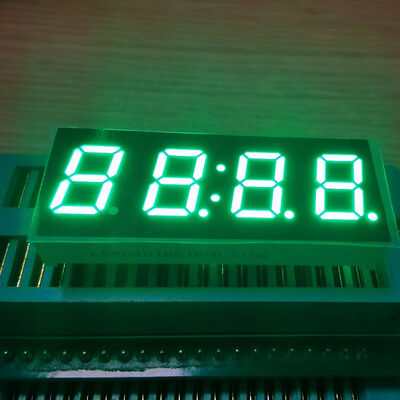 良い価格 ピュアグリーン 7 セグメント LED ディスプレイ 0.4 インチ 4 桁デジタルタイマー用共通アノード オンライン