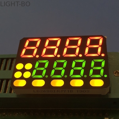 良い価格 多色刷り温度の表示器8ディジット7の区分のLED表示はカスタム設計します オンライン