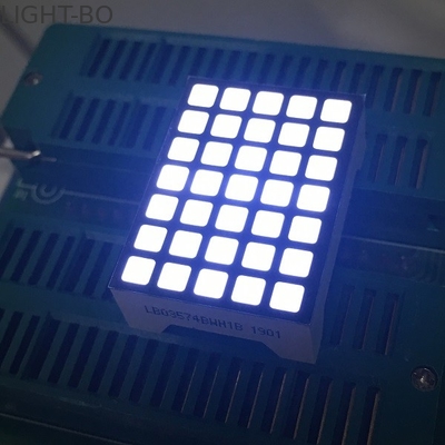 良い価格 上昇表示器のための正方形5x7ドット マトリクスのLED表示超白い列の陽極コラムの陰極 オンライン