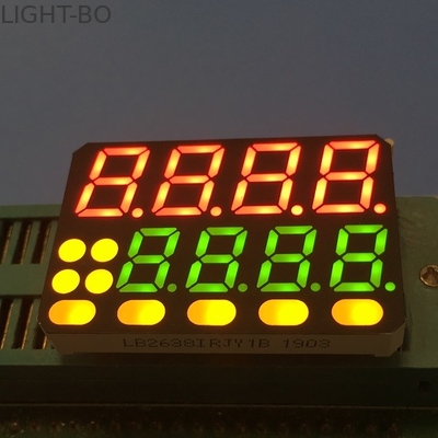 加えられる2ライン注文のLED表示8ディジット7の区分の温度調節器