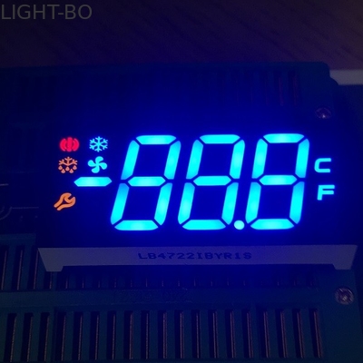 三重ディジット7の区分の注文のLED表示共通の陽極極性17mmディジットHeightl
