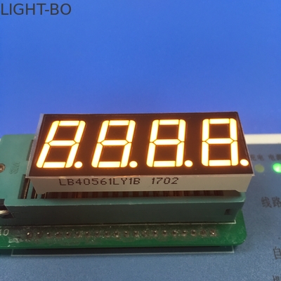 四桁の7つの区分のLED表示共通の陰極すべての種類の色の0.36インチ