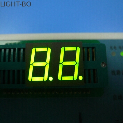 0.36インチ電子デバイスのための二重ディジット7の区分のLED表示高い明るさ