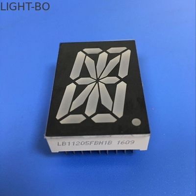 計器板のための0.8inch 16区分の英数字表示極度の明るい赤