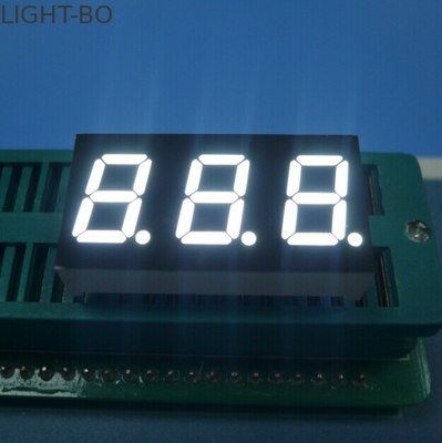 良い価格 3桁0.4インチ 7セグメント LEDディスプレイ 共通カソード 超明るい白 オンライン