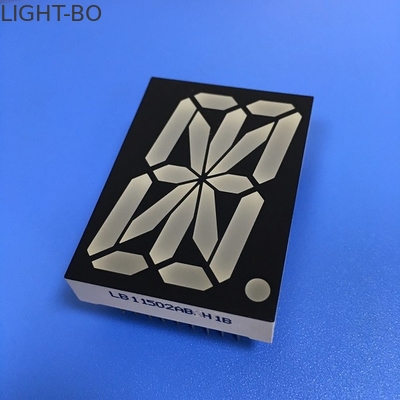 エレベーターの床の表示器のための 100mcd の単一のディジット 16 の区分 LED 表示