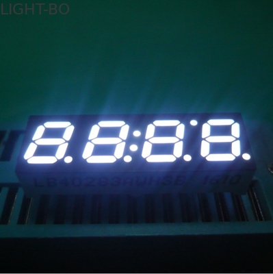 低い電力4ディジット7のタイマーの時計のための区分によって導かれる表示高いLimunousの強度